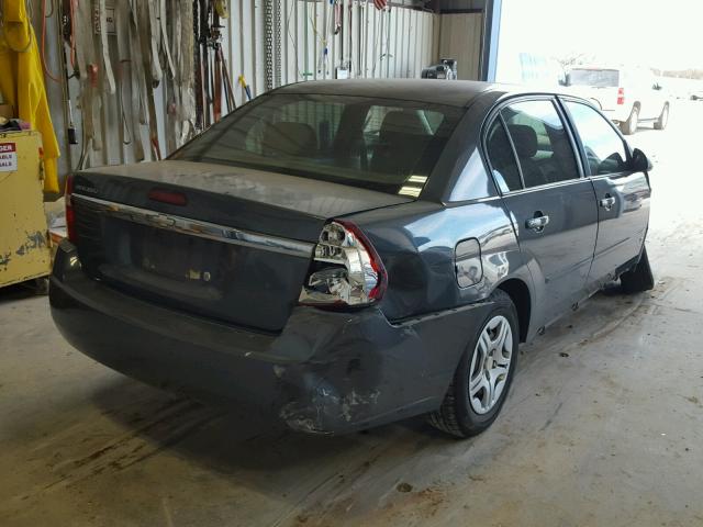 1G1ZS58F58F117887 - 2008 CHEVROLET MALIBU LS ნაცრისფერი ფოტო 4