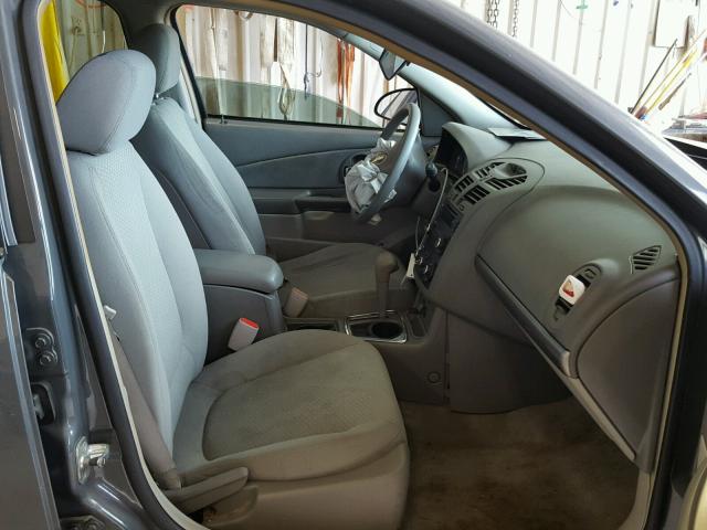 1G1ZS58F58F117887 - 2008 CHEVROLET MALIBU LS ნაცრისფერი ფოტო 5