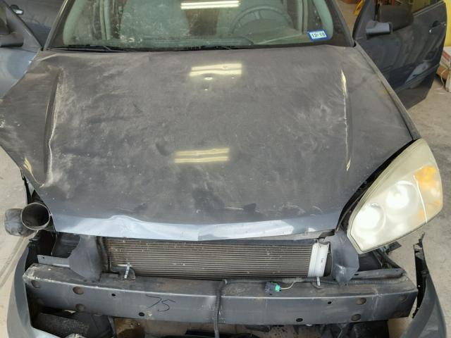 1G1ZS58F58F117887 - 2008 CHEVROLET MALIBU LS ნაცრისფერი ფოტო 7