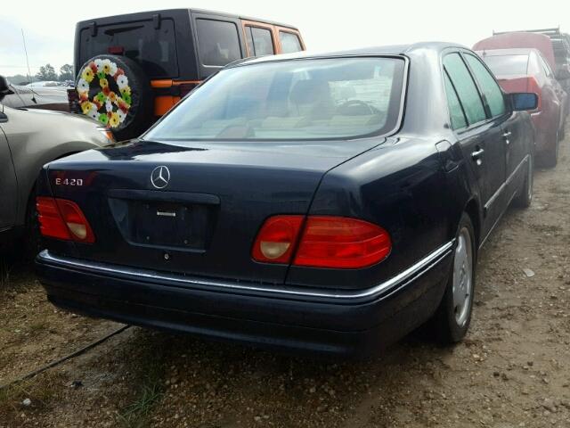 WDBJF72F3VA418257 - 1997 MERCEDES-BENZ E 420 BLACK photo 4