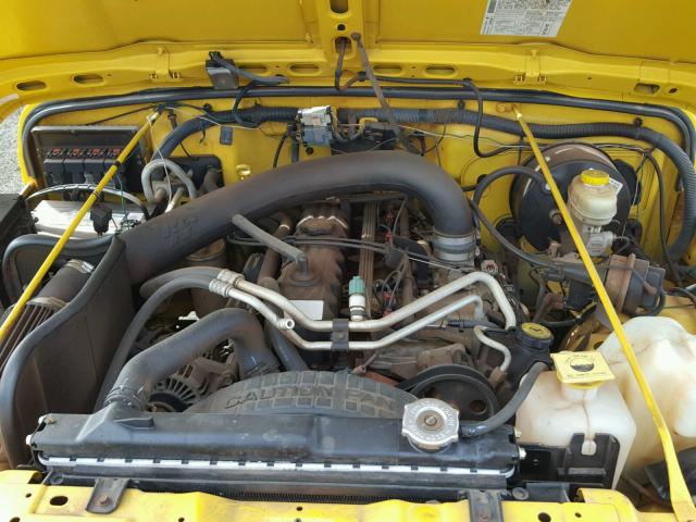 1J4FA49S66P760074 - 2006 JEEP WRANGLER / YELLOW photo 7