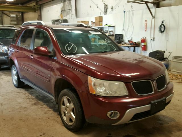 2CKDL73F076051882 - 2007 PONTIAC TORRENT RED photo 1