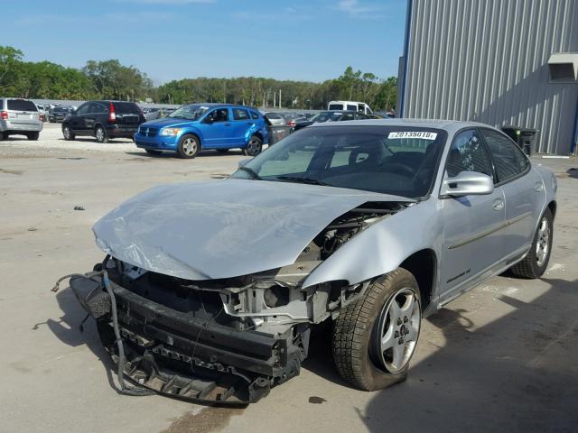 1G2WK52J91F263999 - 2001 PONTIAC GRAND PRIX SILVER photo 2