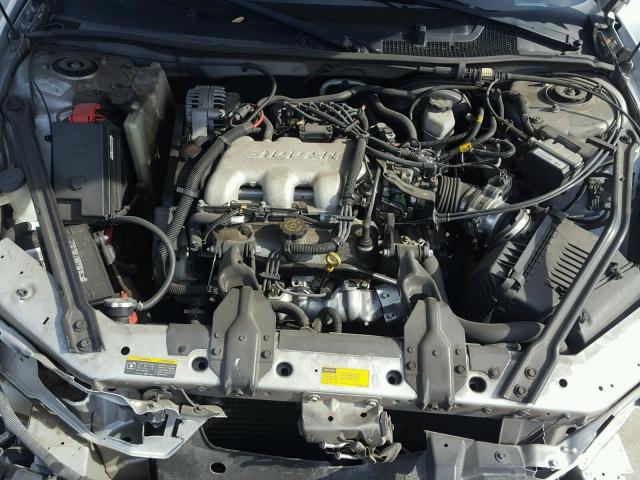 1G2WK52J91F263999 - 2001 PONTIAC GRAND PRIX SILVER photo 7