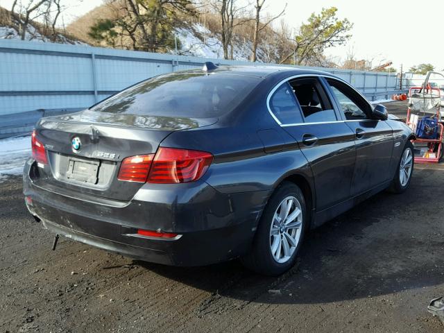 WBA5A7C57FD628137 - 2015 BMW 528 XI GRAY photo 4