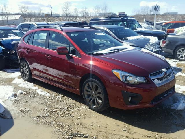 JF1GPAL68CH224497 - 2012 SUBARU IMPREZA SP RED photo 1