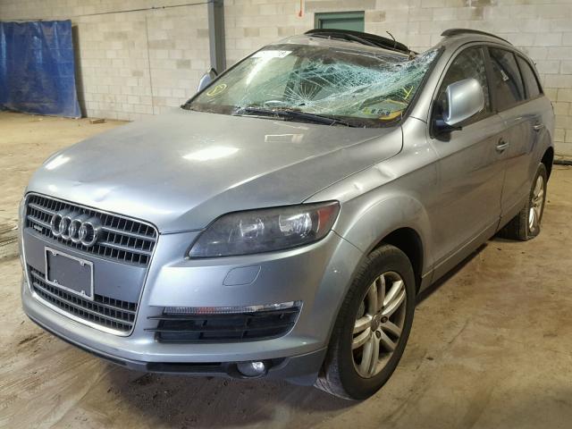 WA1AY74L98D027724 - 2008 AUDI Q7 3.6 QUA SILVER photo 2