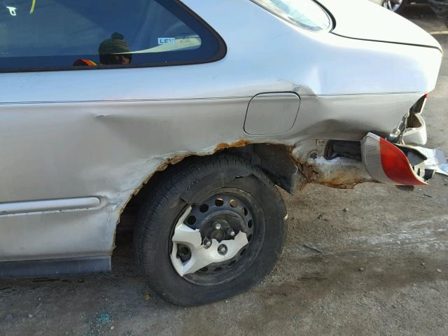 1HGEJ8257XL067991 - 1999 HONDA CIVIC EX ვერცხლისფერი ფოტო 10