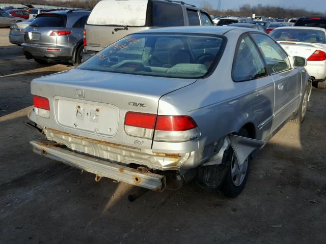 1HGEJ8257XL067991 - 1999 HONDA CIVIC EX ვერცხლისფერი ფოტო 4