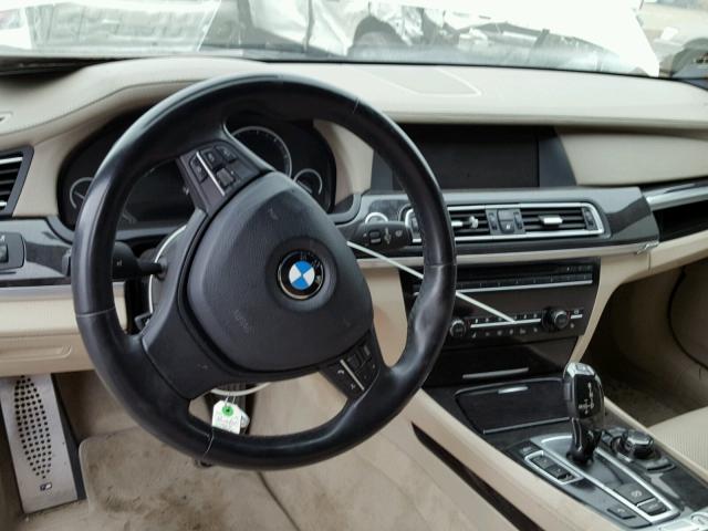 WBAKB8C55CC963159 - 2012 BMW 750LI WHITE photo 9