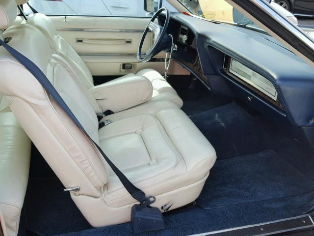 9Y89S678265 - 1979 LINCOLN CONTINENTA BLACK photo 5