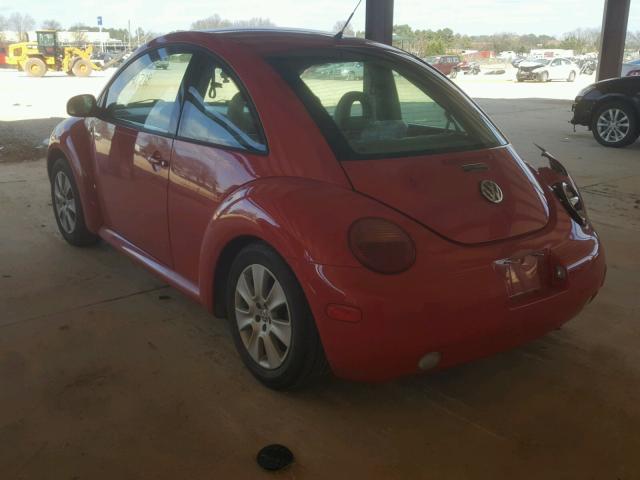 3VWCB21C52M417607 - 2002 VOLKSWAGEN NEW BEETLE 红色 照片 3