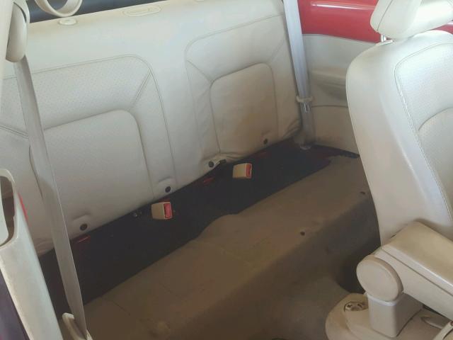 3VWCB21C52M417607 - 2002 VOLKSWAGEN NEW BEETLE 红色 照片 6