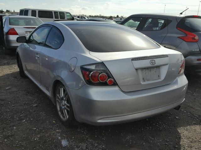 JTKDE167790289350 - 2009 SCION TC SILVER photo 3