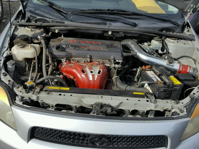 JTKDE167790289350 - 2009 SCION TC SILVER photo 7