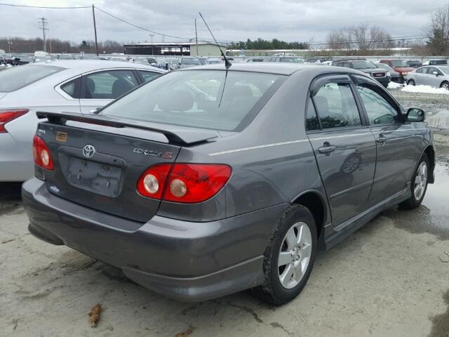 2T1BR32E16C613302 - 2006 TOYOTA COROLLA CE GRAY photo 4