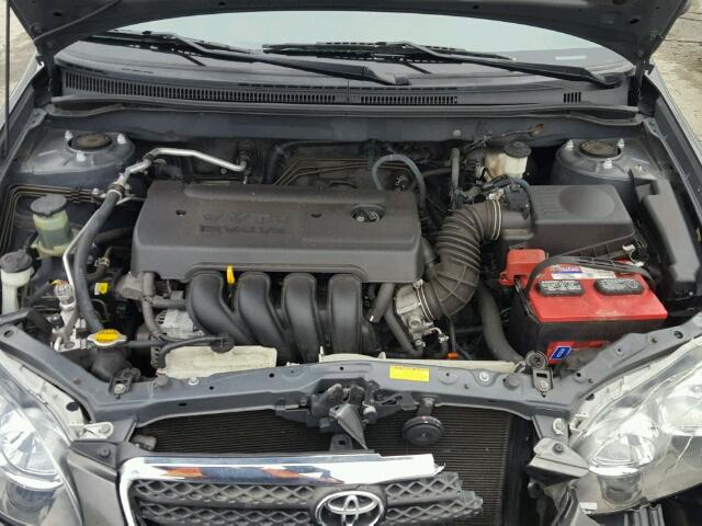 2T1BR32E16C613302 - 2006 TOYOTA COROLLA CE GRAY photo 7