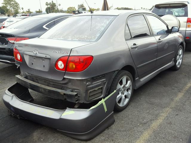 1NXBR32E03Z101802 - 2003 TOYOTA COROLLA CE GRAY photo 4