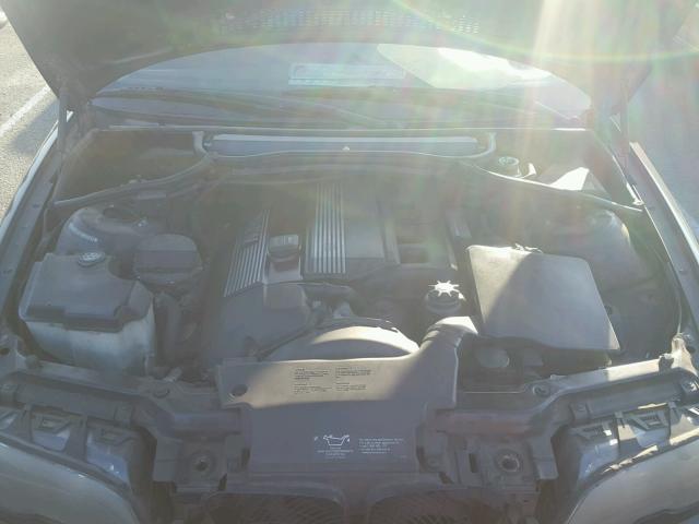 WBABN33401JW60039 - 2001 BMW 325 CI BLACK photo 7