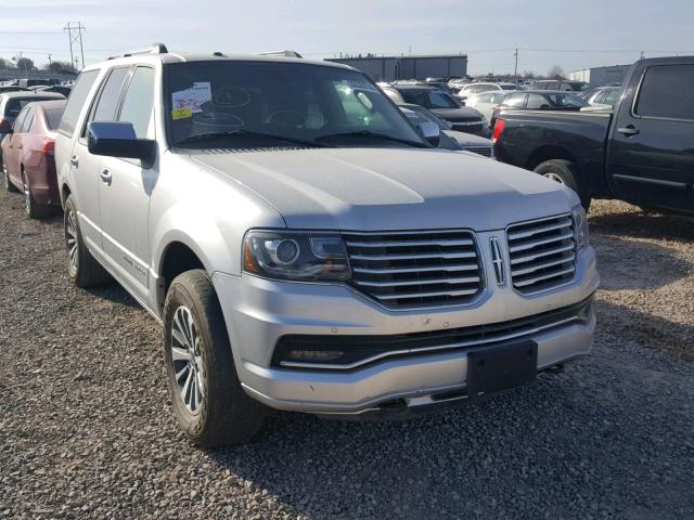 5LMJJ2HT6FEJ14875 - 2015 LINCOLN NAVIGATOR SILVER photo 1