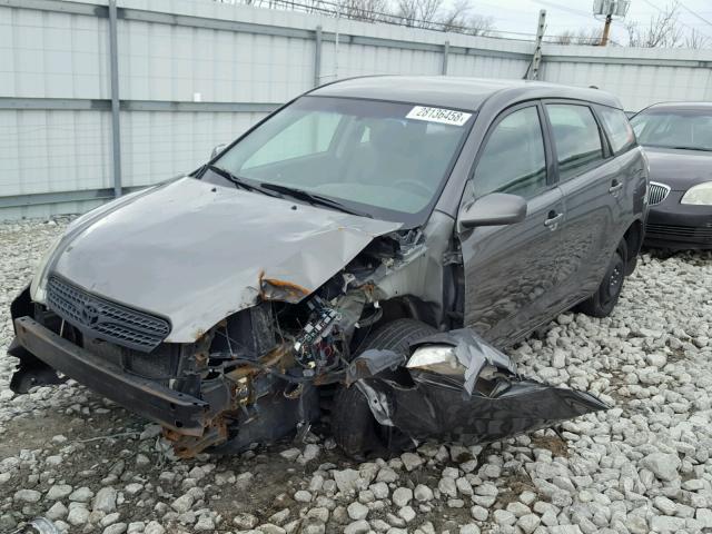 2T1KR32E85C349638 - 2005 TOYOTA COROLLA MA GRAY photo 2