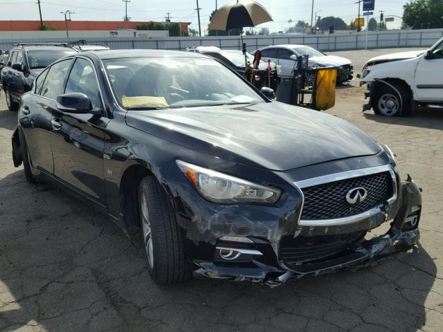 JN1EV7AP5GM301106 - 2016 INFINITI Q50 PREMIU BLACK photo 1