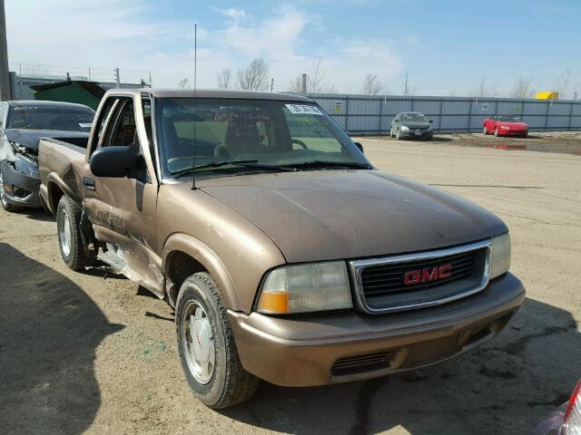 1GTCS145228122463 - 2002 GMC SONOMA BROWN photo 1