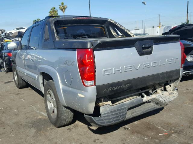 3GNEC12T54G153962 - 2004 CHEVROLET AVALANCHE TWO TONE photo 3