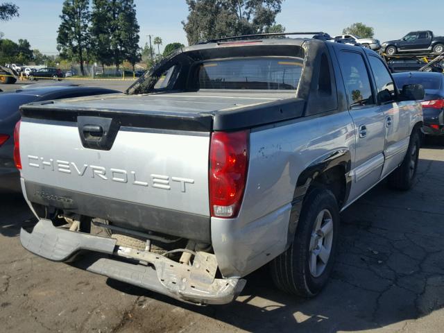 3GNEC12T54G153962 - 2004 CHEVROLET AVALANCHE TWO TONE photo 4