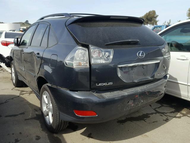 JTJHA31U440043293 - 2004 LEXUS RX 330 CHARCOAL photo 3