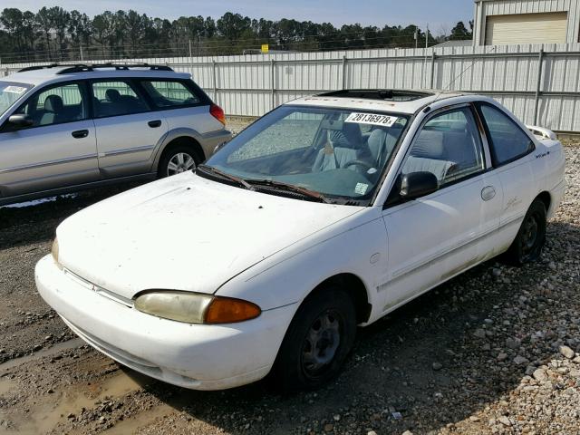 JA3EA21A4RU049082 - 1994 MITSUBISHI MIRAGE ES WHITE photo 2