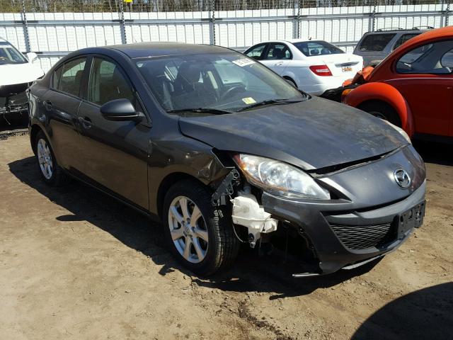 JM1BL1SF5A1342871 - 2010 MAZDA 3 I GRAY photo 1