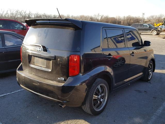 JTLKE50E791064535 - 2009 TOYOTA SCION XB შავი ფოტო 4