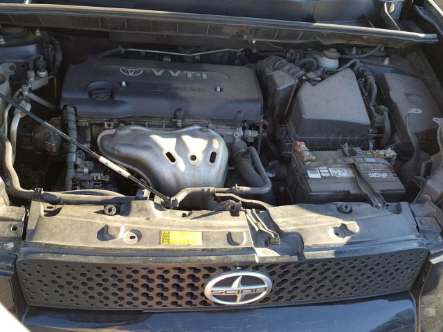 JTLKE50E791064535 - 2009 TOYOTA SCION XB შავი ფოტო 7