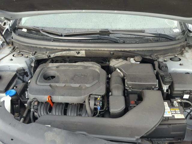 5NPE24AF7GH374578 - 2016 HYUNDAI SONATA SE GRAY photo 7