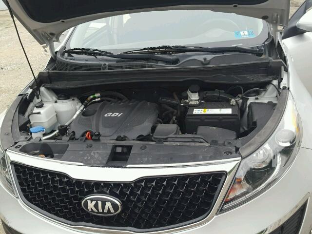 KNDPBCAC4E7565983 - 2014 KIA SPORTAGE L SILVER photo 7