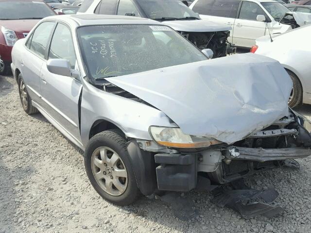 1HGCG56632A019755 - 2002 HONDA ACCORD EX SILVER photo 1