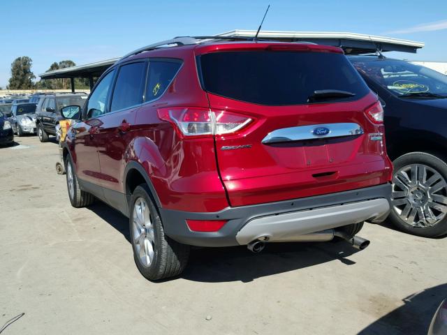 1FMCU0J91EUA14029 - 2014 FORD ESCAPE TIT RED photo 3