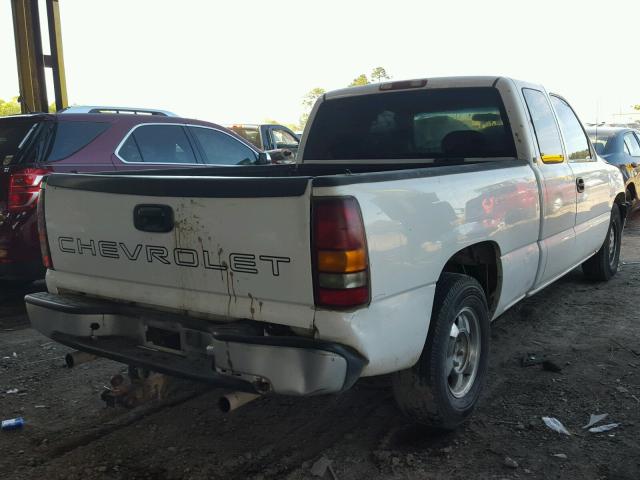 2GCEC19T011317895 - 2001 CHEVROLET SILVERADO WHITE photo 4