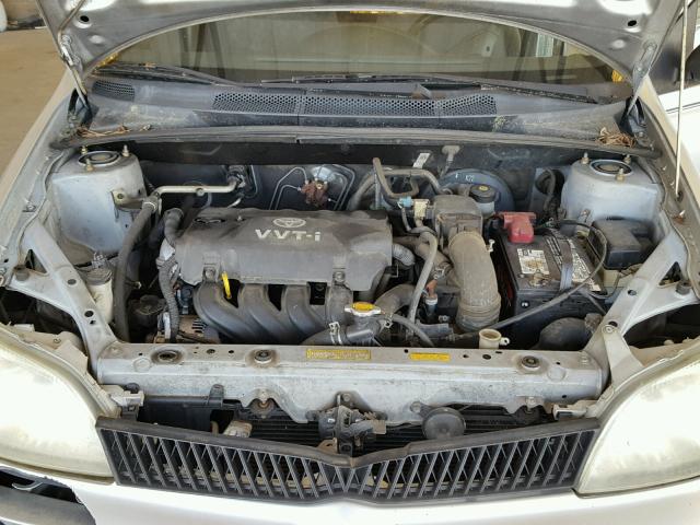 JTDBT123X10126056 - 2001 TOYOTA ECHO SILVER photo 7