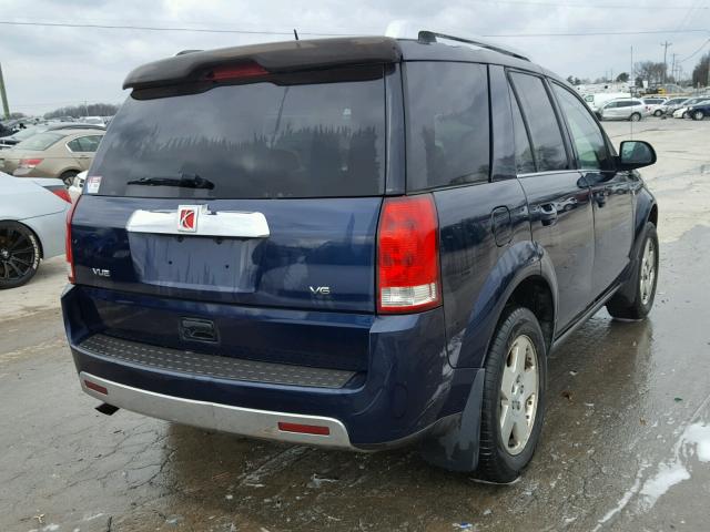 5GZCZ53407S815729 - 2007 SATURN VUE BLUE photo 4