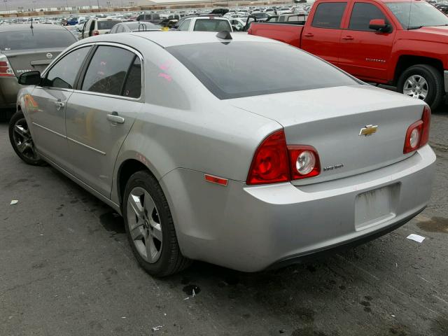 1G1ZB5E05CF183235 - 2012 CHEVROLET MALIBU LS ვერცხლისფერი ფოტო 3