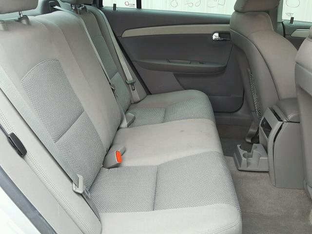 1G1ZB5E05CF183235 - 2012 CHEVROLET MALIBU LS ვერცხლისფერი ფოტო 6