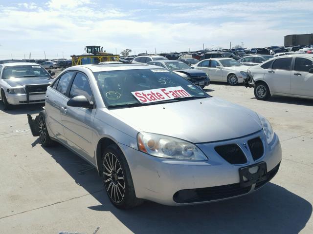 1G2ZG558464103989 - 2006 PONTIAC G6 SE1 SILVER photo 1