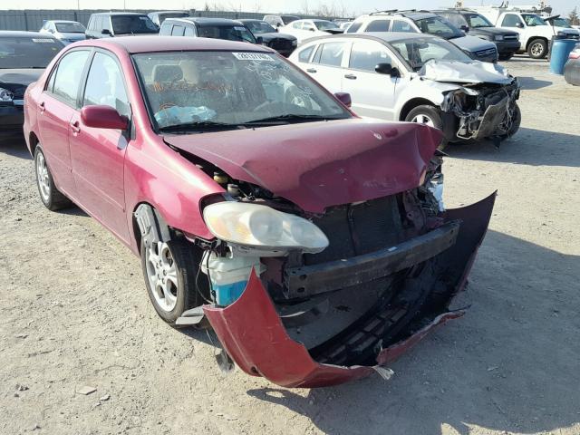 1NXBR32E53Z020066 - 2003 TOYOTA COROLLA CE RED photo 1