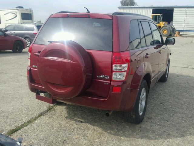 JS3TD944064101030 - 2006 SUZUKI GRAND VITA BURGUNDY photo 4