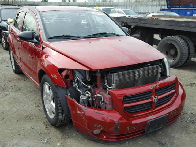 1B3HB48A79D144623 - 2009 DODGE CALIBER SX RED photo 1