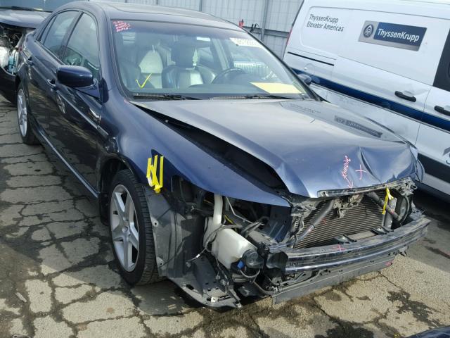 19UUA66285A027850 - 2005 ACURA TL BLUE photo 1