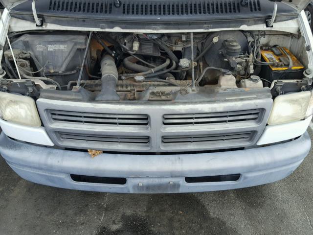 2B7JB31Z0RK134726 - 1994 DODGE RAM VAN B3 WHITE photo 7