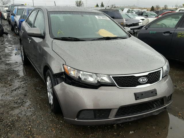 KNAFU4A28C5613140 - 2012 KIA FORTE EX GRAY photo 1